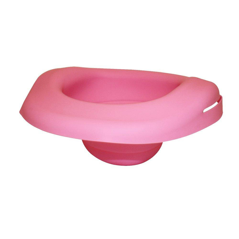 

Силиконовая вставка для дорожного горшка Potette Plus (розовая), Розовый