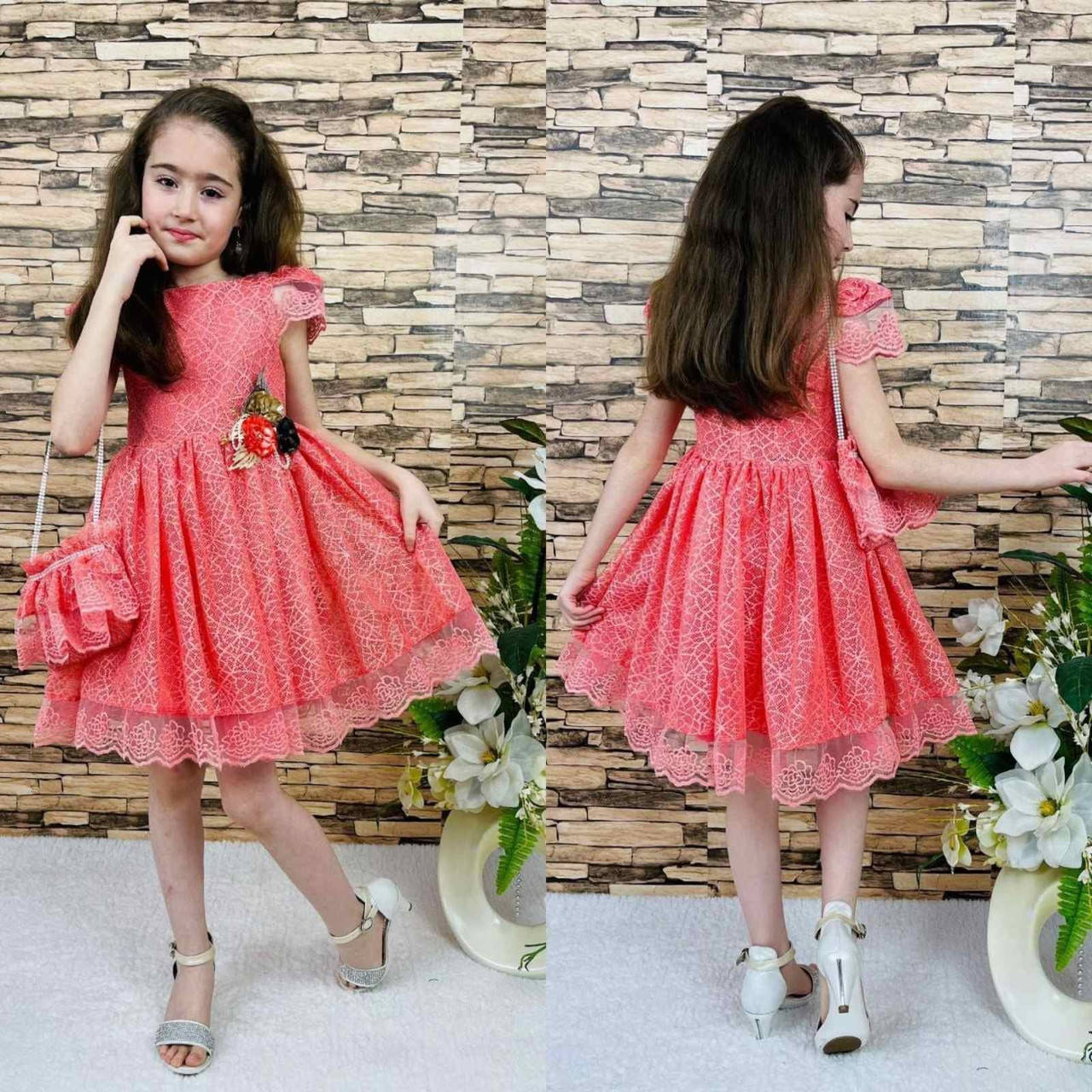 

Супер платье+сумочка в комплекте 5-8 лет