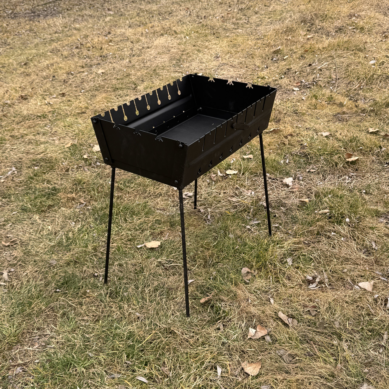 Мангал валіза на 6 шампурів, 3мм