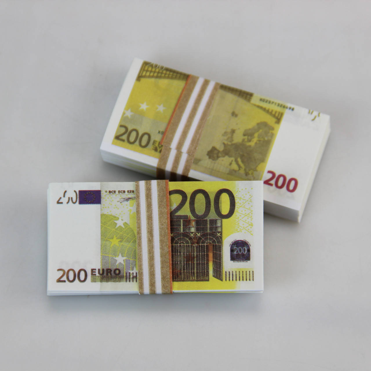 

Сувенирные мини 200 € 80шт Банк приколов для игр и праздников