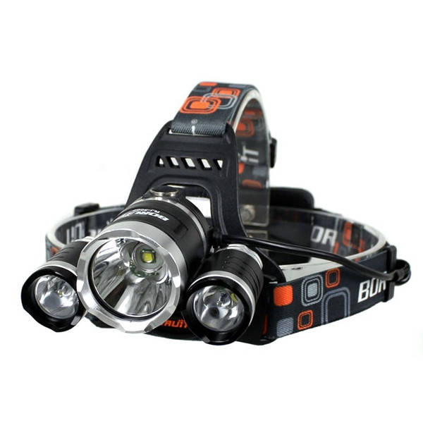 

Налoбный фонарь Boruit RJ-3000! Топ, Черный