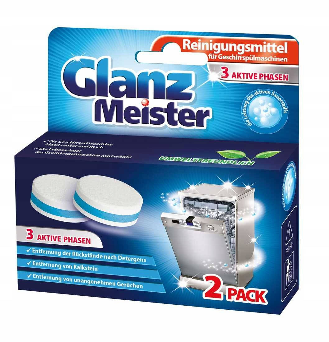 

Таблетки для чистки посудомоечной машины Glanz Meister 2 шт.