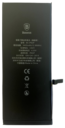 

Аккумулятор акб батарея iPhone 6S Plus 3400 mAh оригинал Baseus