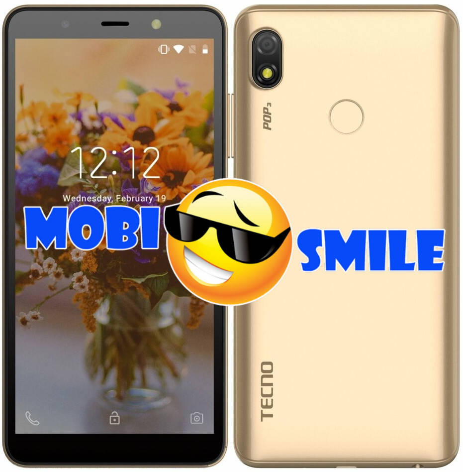 

Смартфон Tecno POP 3 (BB2) 1/16Gb Champagne Gold Гарантия 13 мес., Золотистый