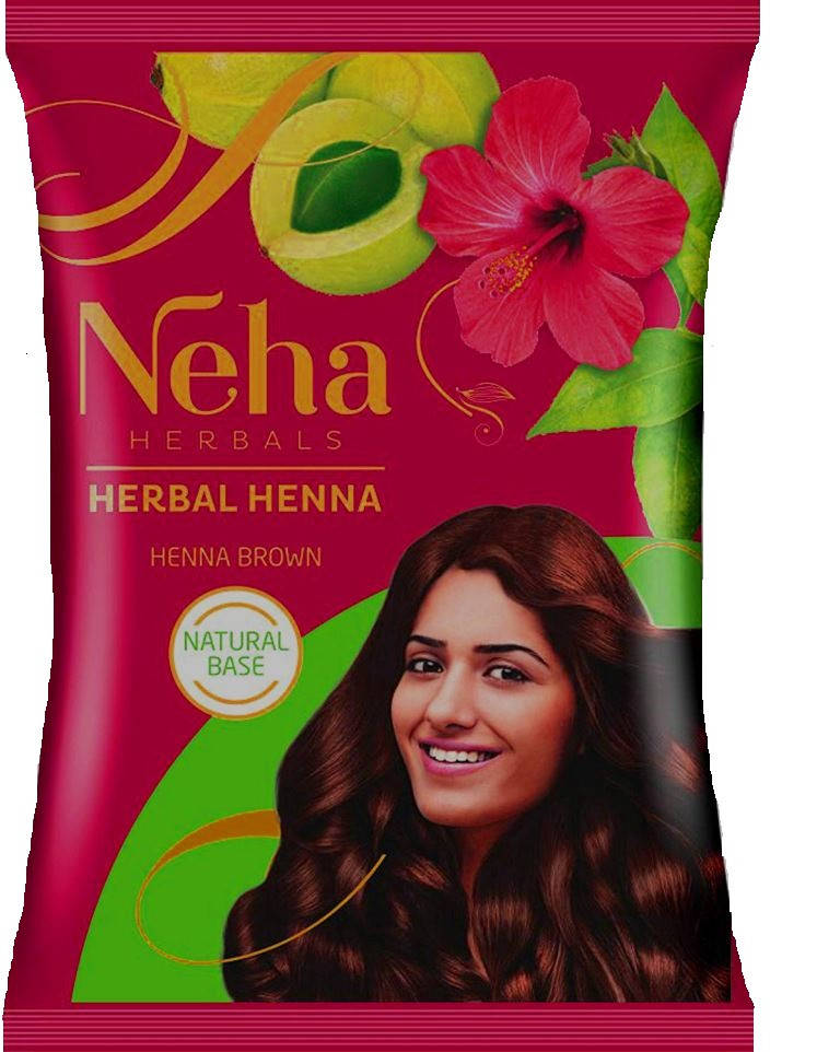 

Хна-фарба індійська для волосся NEHA (Неха) Herbal каштанова (рудо-червона) збагачена амлою та гібіскусом 15г