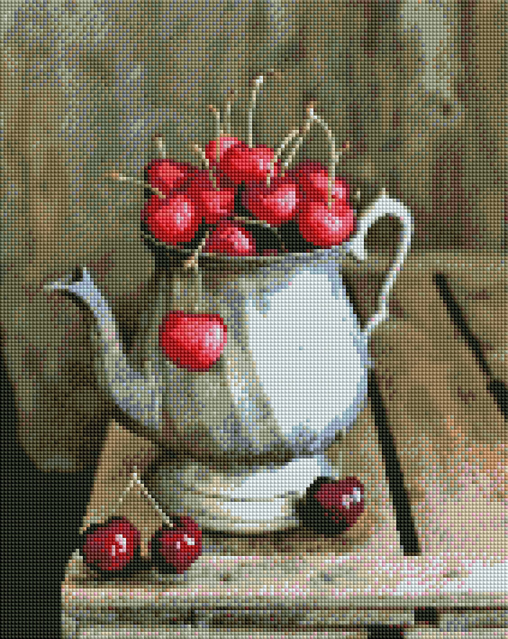 

Алмазная мозаика ArtStory Черешня 40*50см в коробке