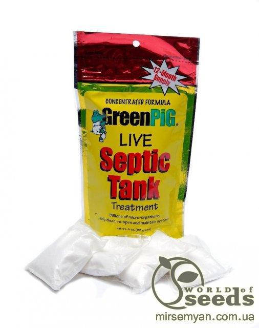 

Для очистки выгребных ям, септиков и уличных туалетов Грин ПИГ (Green Pig) США (113гр. на 1 год)