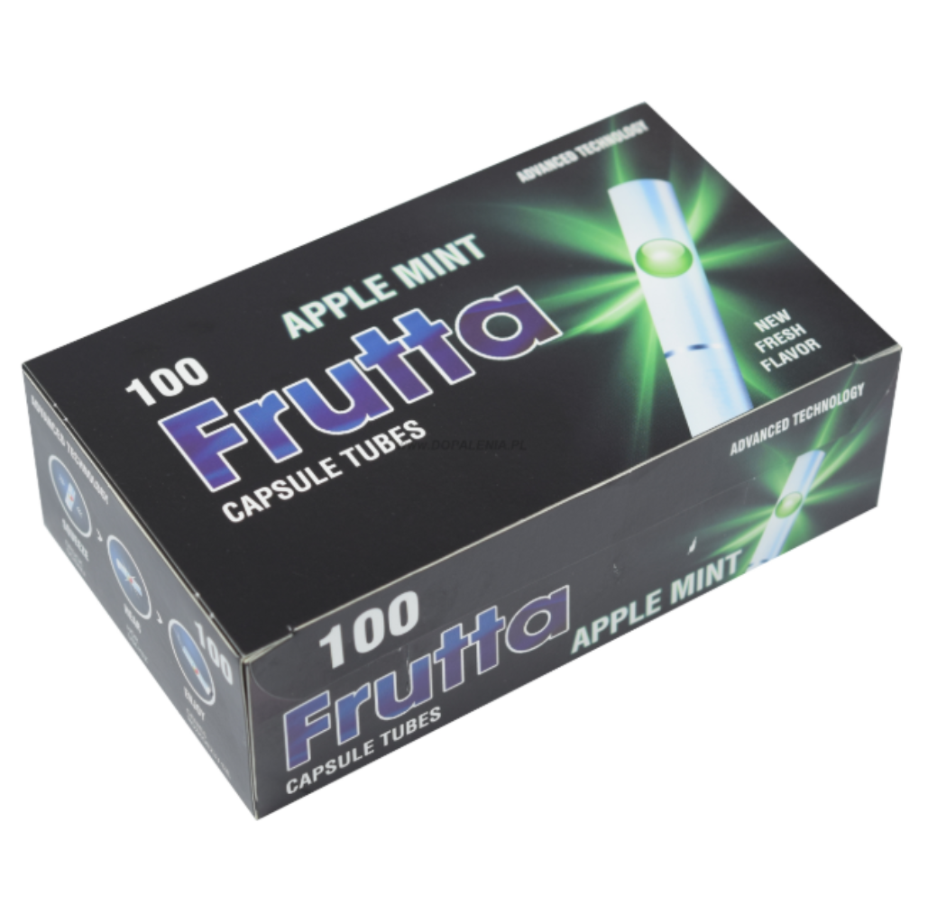 

Сигаретные гильзы для табака FRUTTA APPLE MINT (Яблоко и ментол)