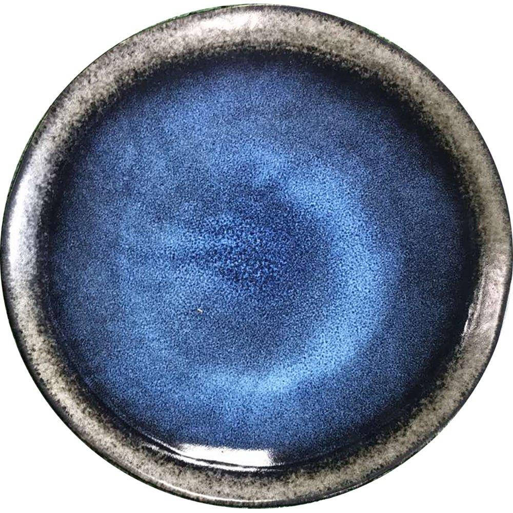 

Большое блюдо керамика круглое 26,5 см в крапинку посуда для ресторанов JM1282GB, Разные цвета