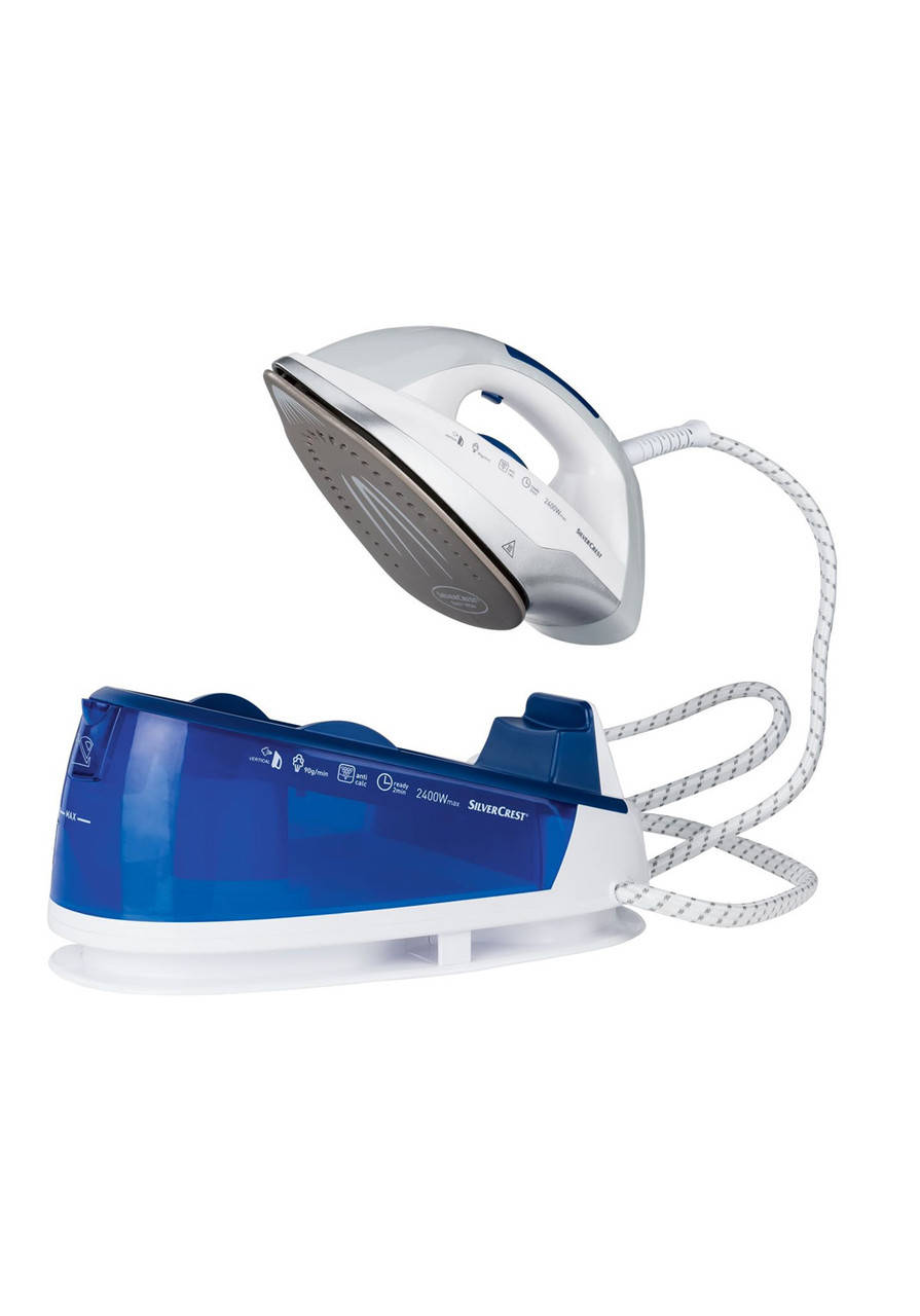 

Парогенератор 2-в-1 SDBS 2400 A1 Silver Crest - белый-синий EL-110288