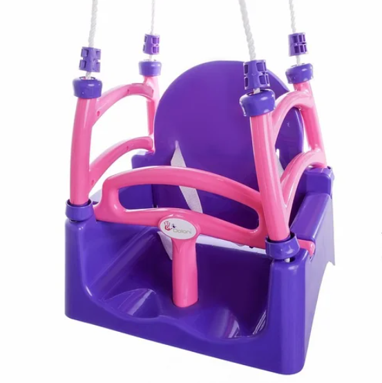 

Качеля детская фиолетовая DOLONI-TOYS 0152/2, Красный