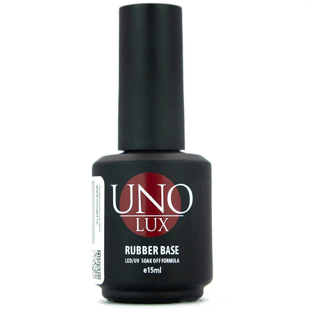 

База для гель лака UNO Lux Rubber Base 15 мл