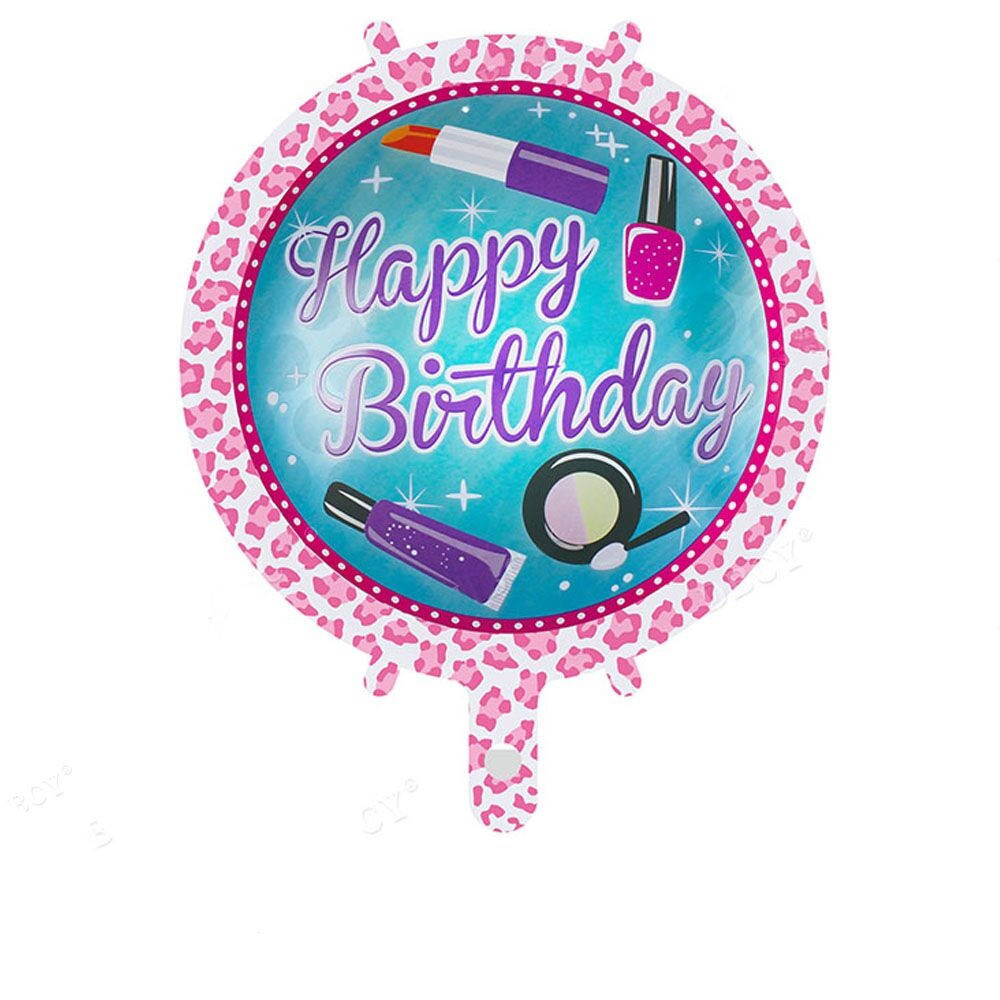 

Фольгированный круглый шар, HAPPY BIRTHDAY 06 - 44 см (18 дюймов)