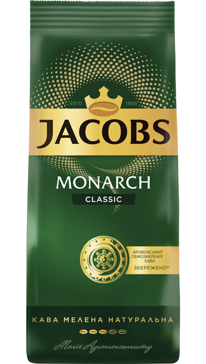 

Кофе молотый Jacobs Monarch Classic 225 г м/у