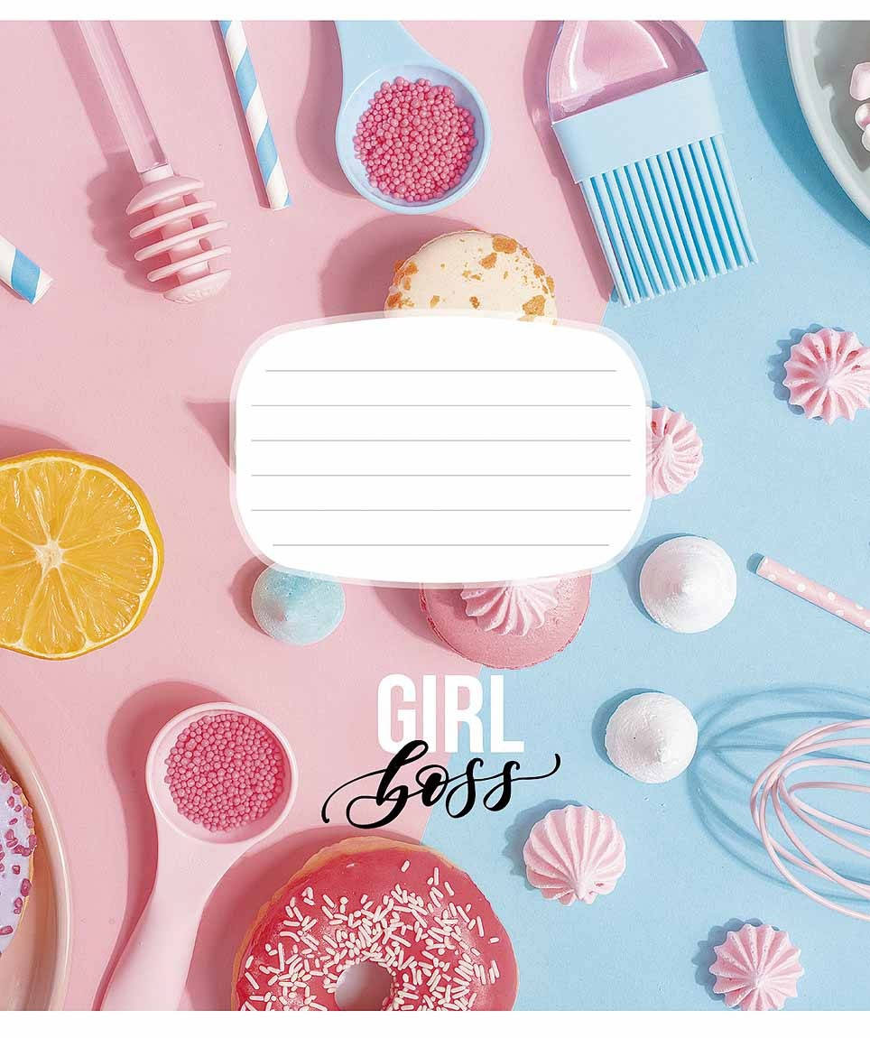 

Зошит 18арк. кліт. Школярик "Girl Boss" ВД-лак №018-2996K(25)(250)