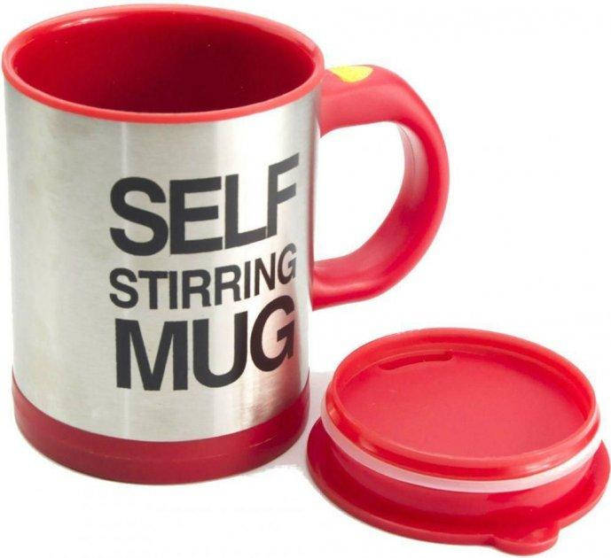 

Кружка мешалка Self Stirring Mug, Красный