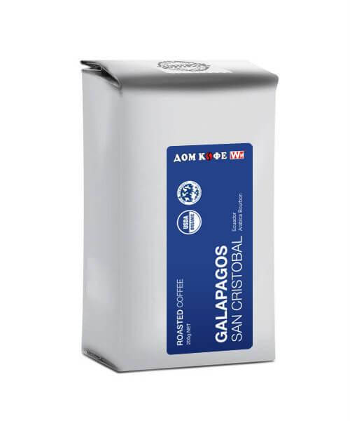 

Кофе в зёрнах Дом Кофе Galapagos San Cristobal 200 г (000003565)