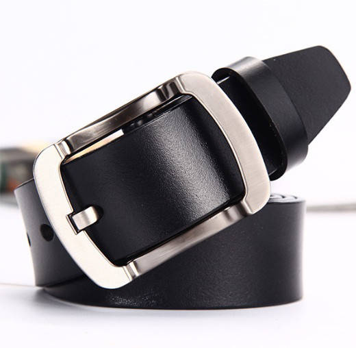 

Ремень мужской кожаный классический LFMB (черный)