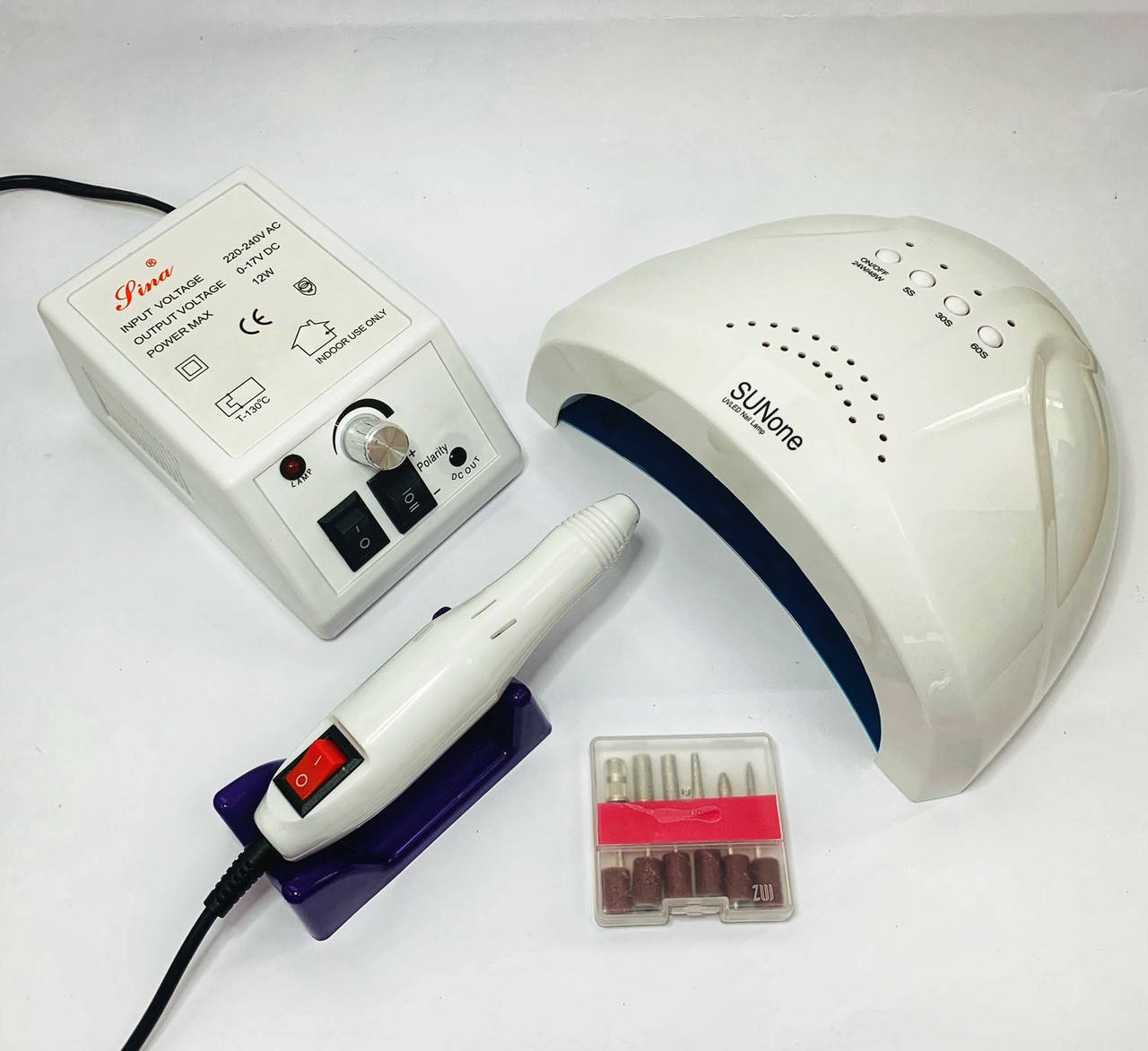 

Стартовый набор для маникюра Sun с фрезером Lina 2000