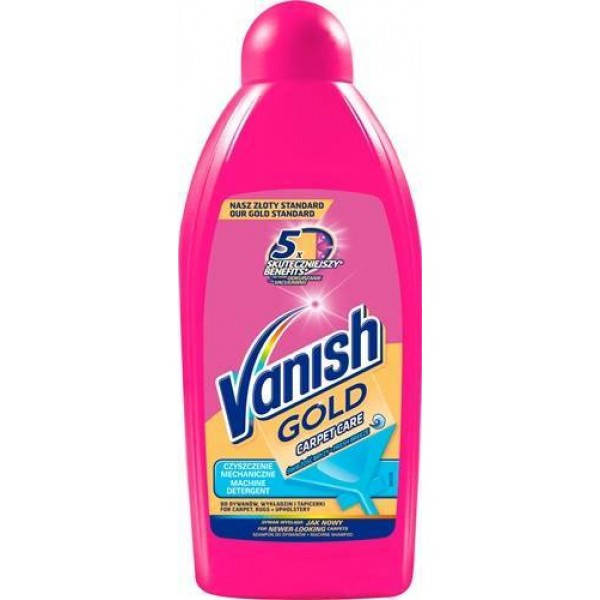 

Средство для чистки ковров моющим пылесосом Vanish Gold, 500 мл