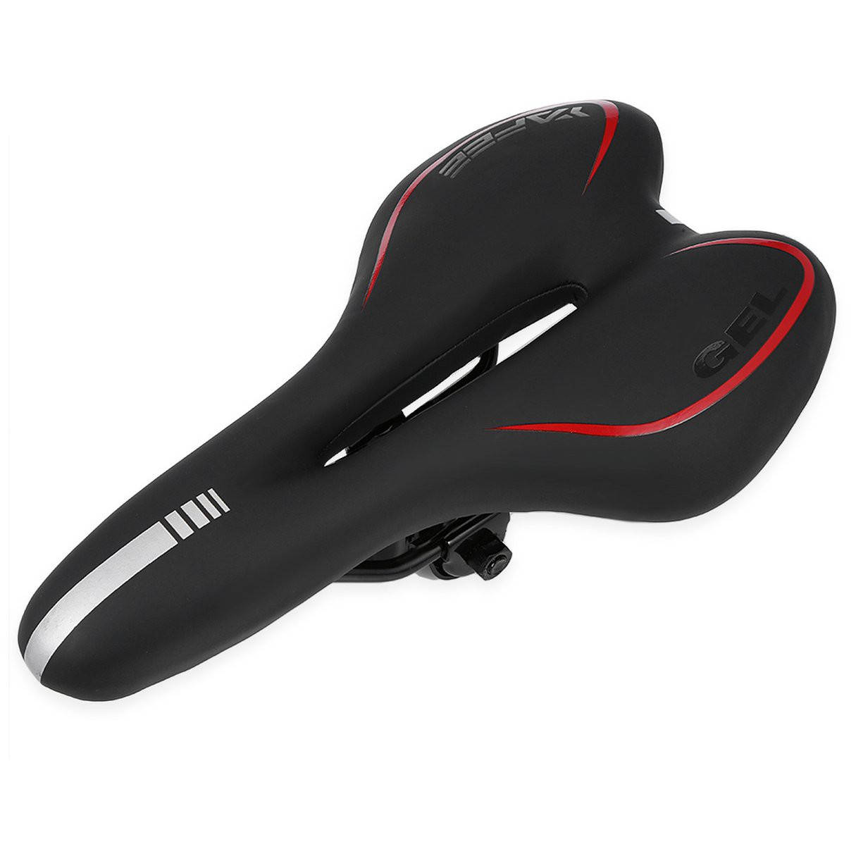 

Велосипедное седло YAFEE YF-1034 сиденье для велосипеда 280x160 Black-Red