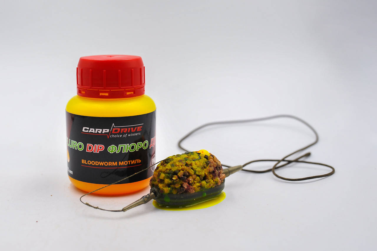 

Флюро дип Мотыль (Bloodworm) 100 мл Carp Drive