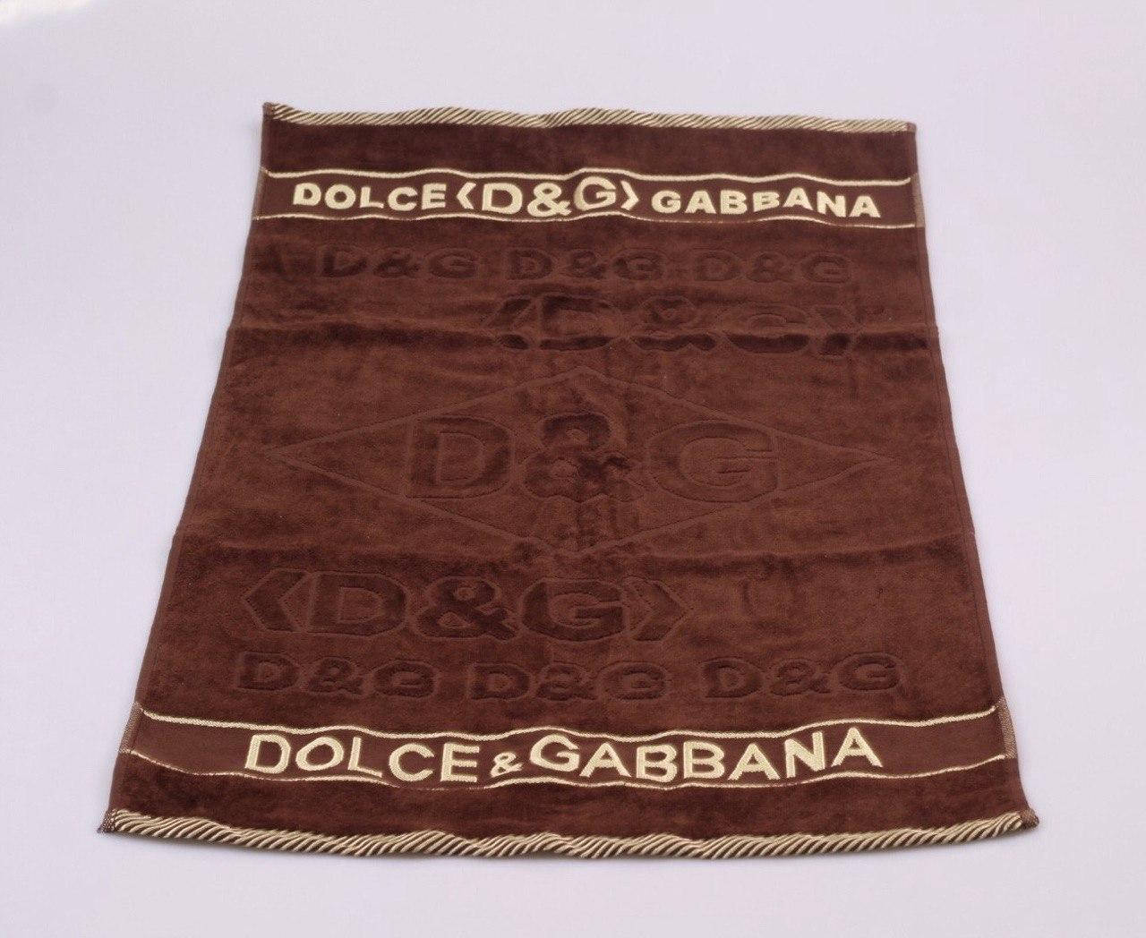 

Полотенце махровое лицевое 50х90 см Аisha D&G Коричневый (Узбекистан)
