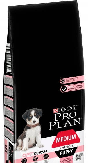 

Сухой корм Purina Pro Plan Dog Medium Puppy с лососем и рисом 12 кг