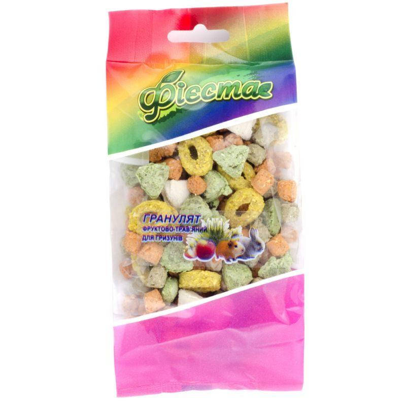 

ТМ Природа Гранулят Фруктово-травяной для грызунов 100 г