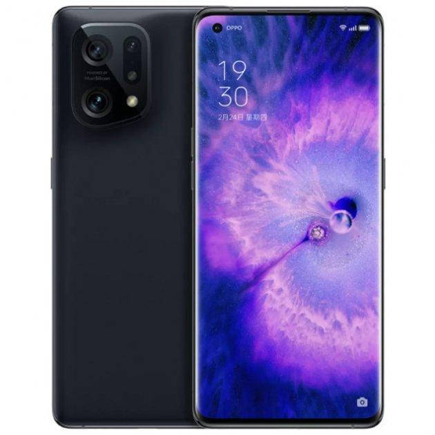 

Смартфон OPPO Find X5 Pro 12/256GB Glaze Black, Черный