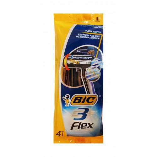 

Станок одноразовый BIC 3 Flex 4шт