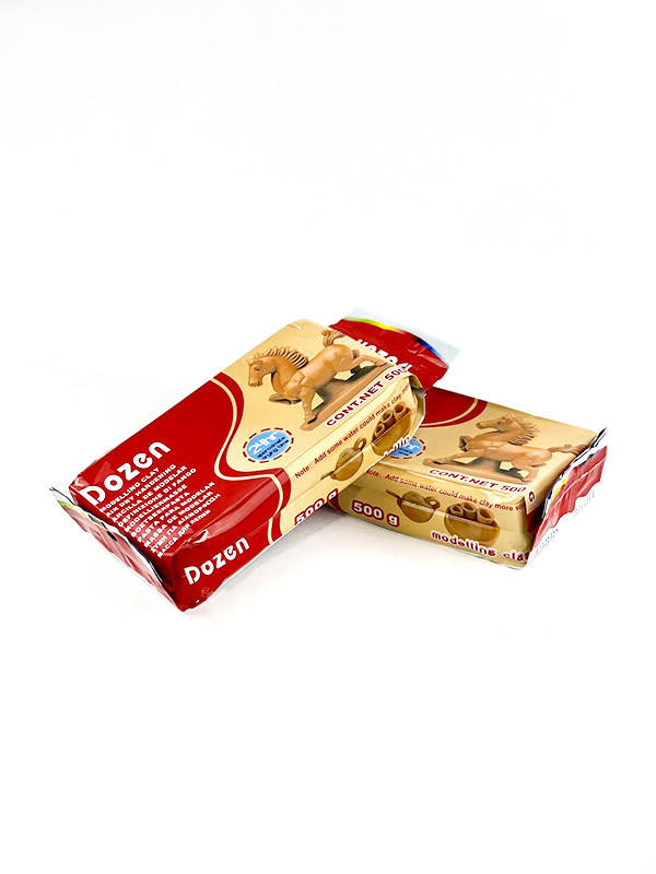 

Глина для моделирования 500 г терракотовая