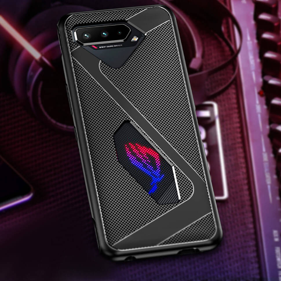 

Чехол Butterfly Shadow Series для Asus ROG Phone 5 Black, Черный