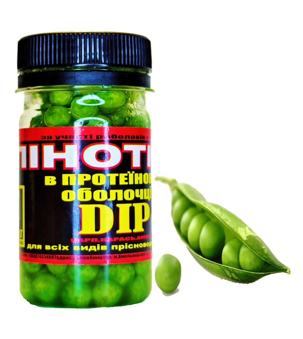 

Пенотесто в дипе Горох (банка), Зелёный