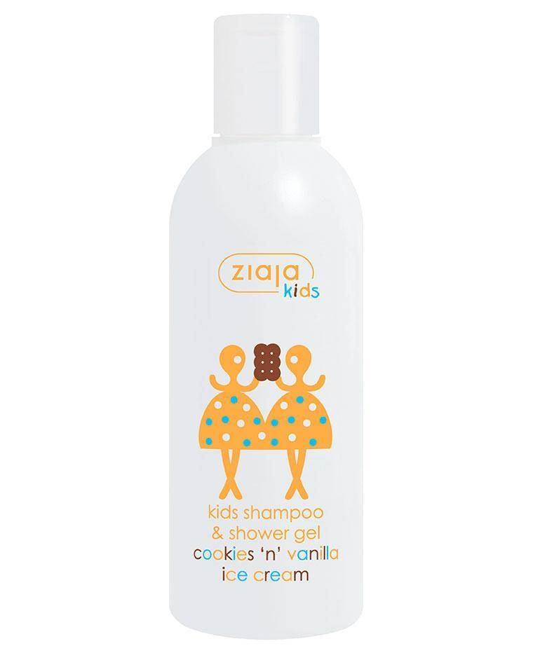 

Гель-шампунь для детей Печенье и ванильное мороженое Ziaja, Зая, 400 мл