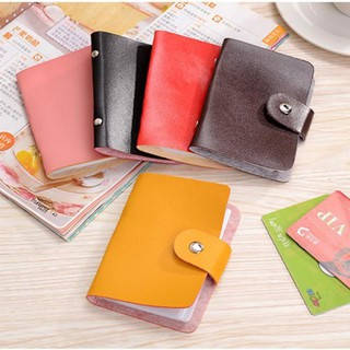 

Картхолдер, визитница на 24 карточки. Коричневый