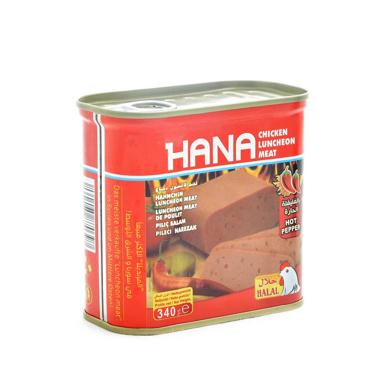 

Колбаса Hana острая куриная 340 грамм