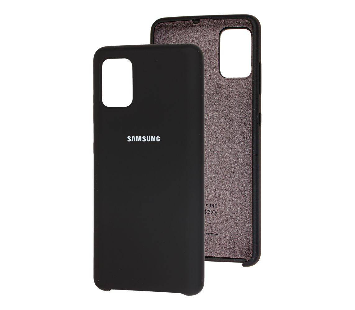 

Чехол Epik Silicone Cover Case для Samsung Galaxy A51 (2020) A515 Black, Черный