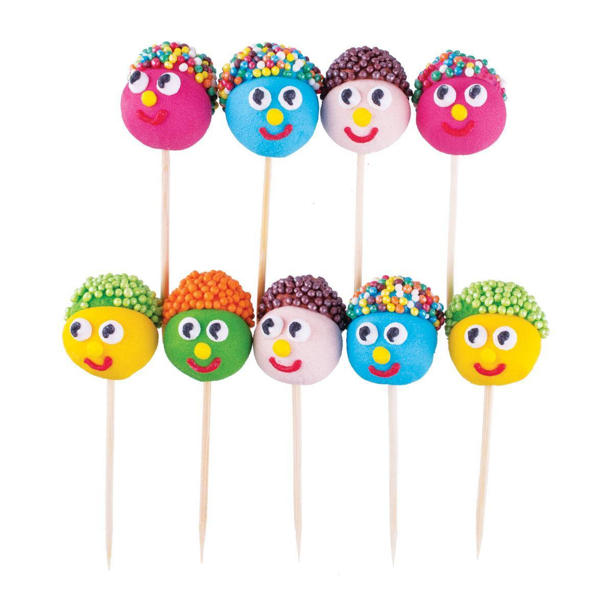 

Украшения на торт Набор "Лолли попс"