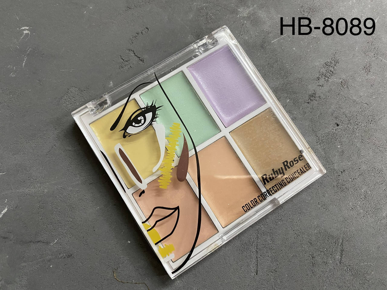

Набор консилеров Color Correcting Concealer Ruby Rose 8089