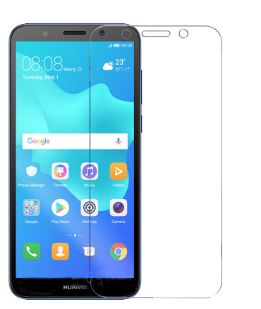 

Защитное стекло для Huawei (Хуавей) Y5 2018 / Y5 Prime 2018 / Honor 7A (с отступами)