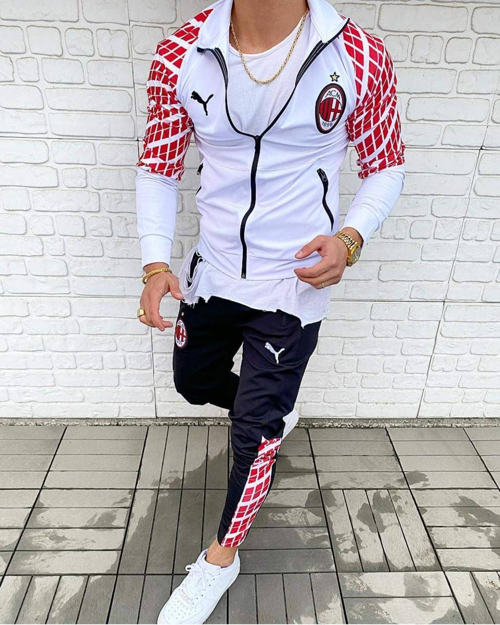 

Мужской спортивный костюм Puma Juventus демисезонный, Белый