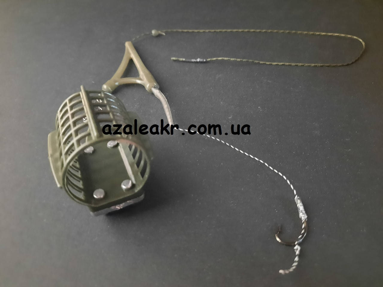 

Готовый фидерный монтаж под бойл 50 гр