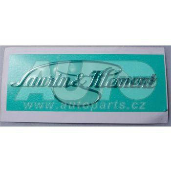 

Надпись "Laurin & Klement"