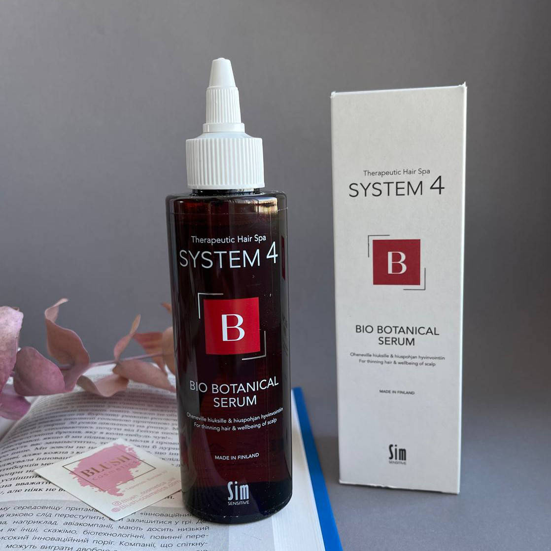 

Био ботаническая сыворотка для роста волос System4 "B" Bio Botanical Serum 150ml