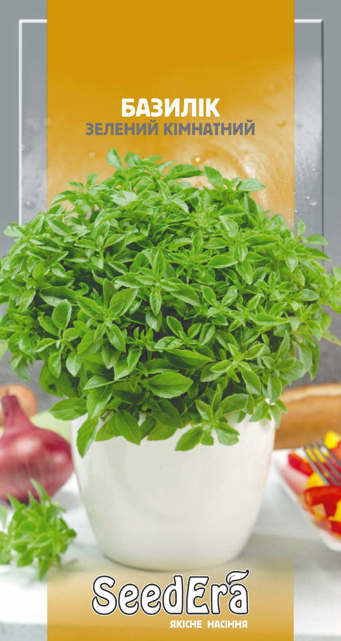 

Базилік зелений кiмнатний 0,5г (SeedEra)