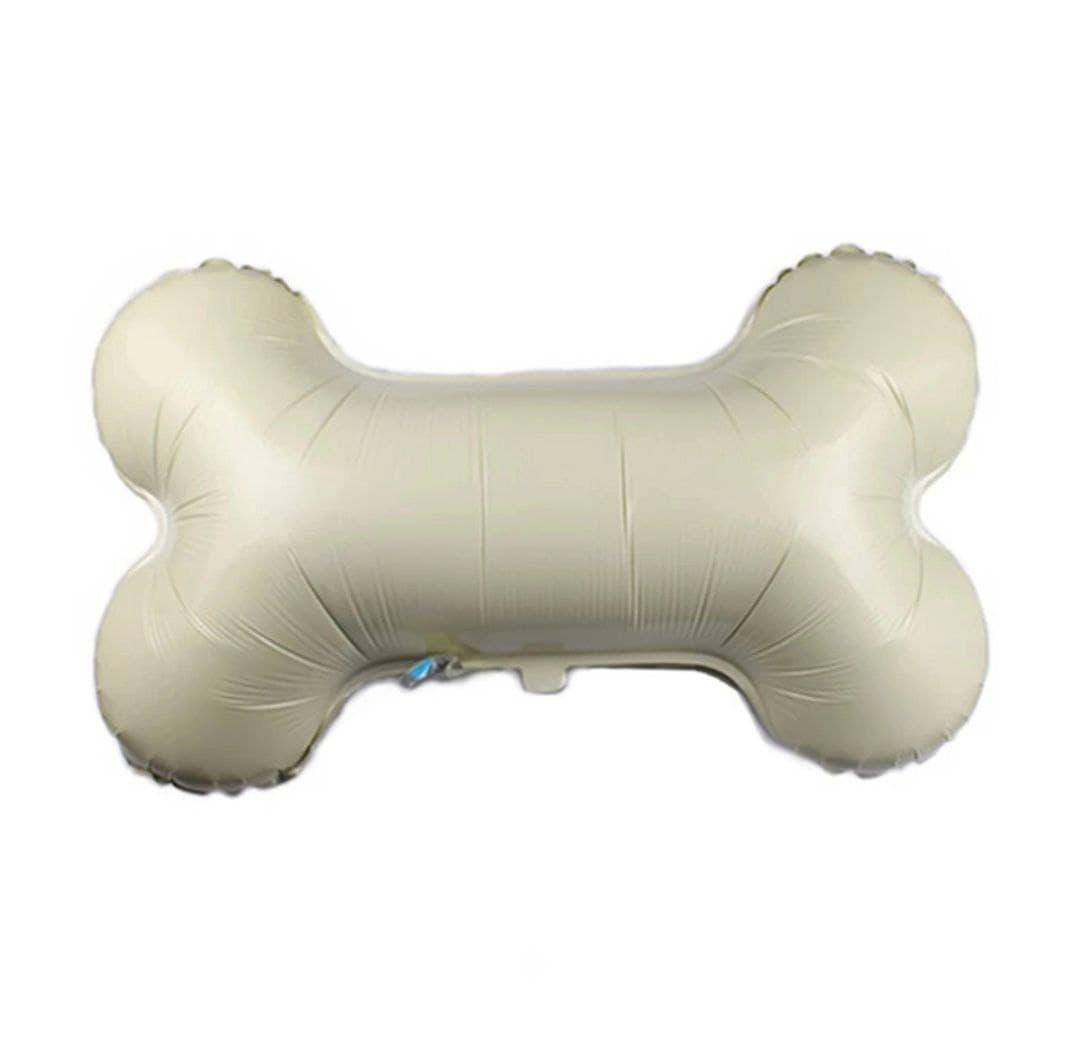 

Фольгированный шар Косточка 72x31см (25"), Белый