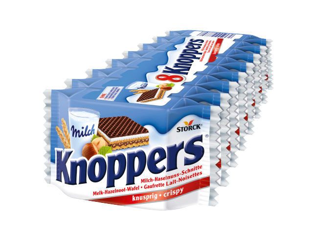 

Вафли Knoppers 10 штук 250 г
