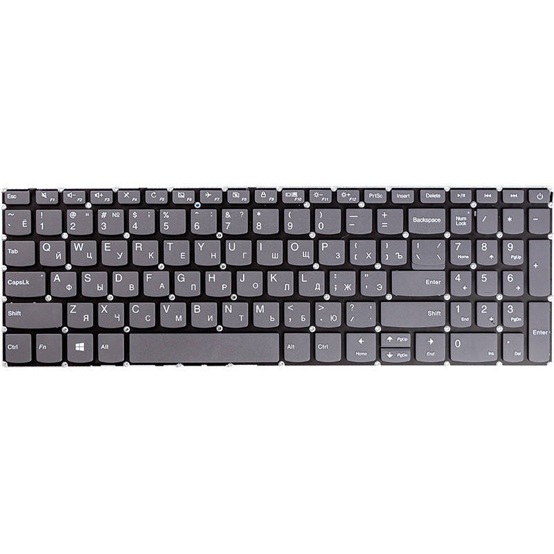 

Клавиатура для ноутбука LENOVO Ideapad 320-15, 320-15ABR черный