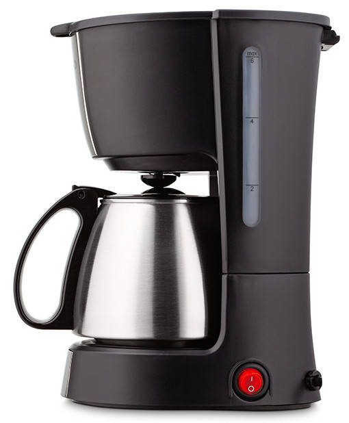 

Кофеварка Magio MG-961 0.6 л Металл Черный